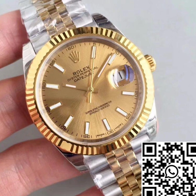 Factory Dial 116333 41MM Datejust Gold Yellow Rolex II EW 0210